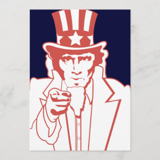 4. von Juli-Party Einladungen