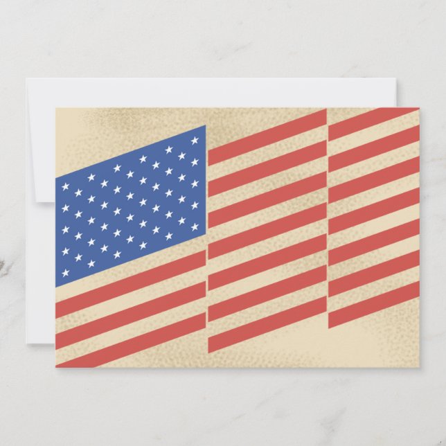 4. von Juli-Party Einladungen (Vorderseite)