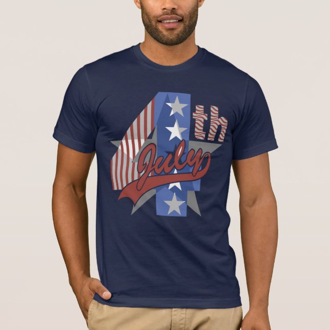 4. von Juli-T - Shirts (Vorderseite)