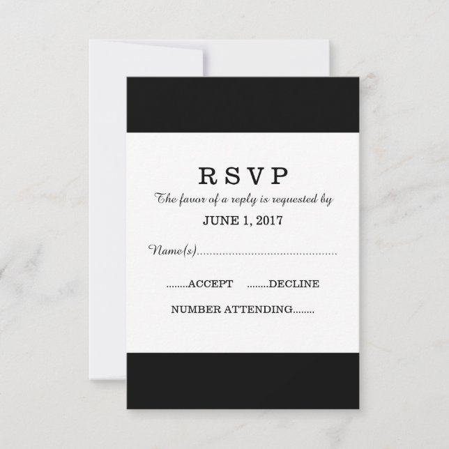 4 Vorlage für die RSVP-Karte (Vorderseite)