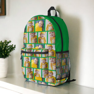 4 Vorlage für Fotocollage macht Ihren Spaß Bedruckter Rucksack