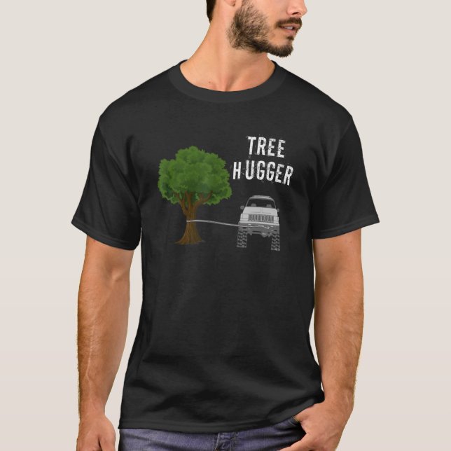 4 Wheeling Wheeling Baumumarmer T-Shirt (Vorderseite)