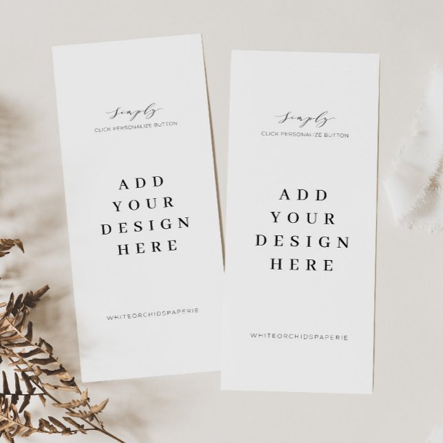 4"x9" Menü Programmkarten Drucken Menükarte (Von Creator hochgeladen)