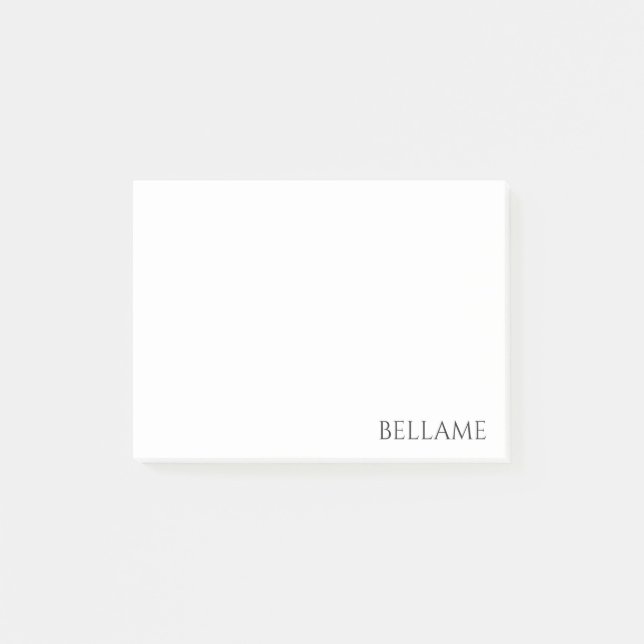 4" x 3" Post-Itanmerkungen Post-it Klebezettel (Vorderseite)