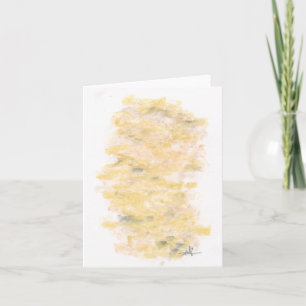 4" x 5,6" gefaltete Notenkarte - "Farbe" Einladung