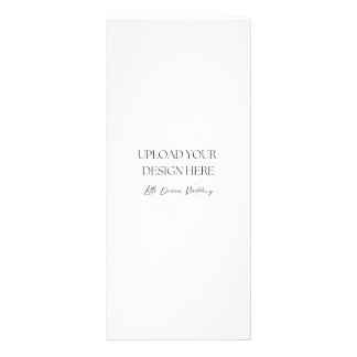 4 x 9 Zoll Glossy Doppelseitige Karte Werbekarte