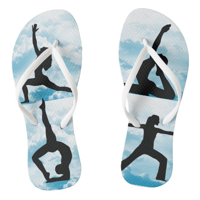 4 Yoga Pose Flip Flops (Fußbett)
