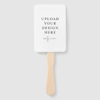 4 Zoll x 6 Zoll Fan Wedding Program