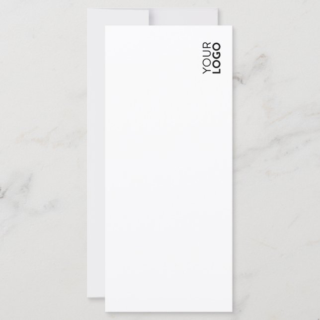 4 Zoll x 9 Zoll Flachkarte (Vorderseite)