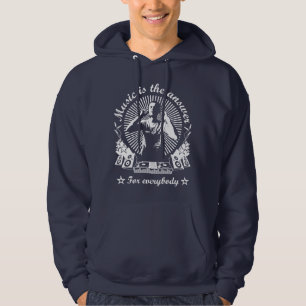 4DJS Music is the Moleton answer Hoodie
