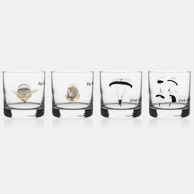 4er-Set "Colonial"-Gläser Whiskyglas (Vorderseite)