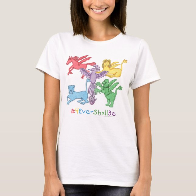 #4EverShallBe T - Shirt (verschiedene Arten) (Vorderseite)