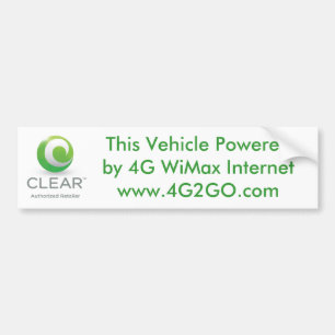 4G2GO WiMax Autoaufkleber