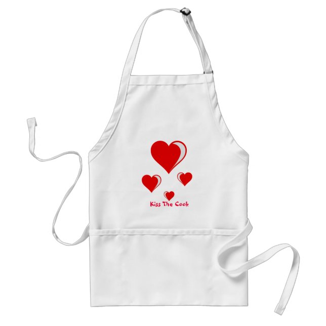 4hearts, küssen den Koch Schürze (Vorne)
