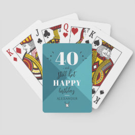 4O und immer noch heiß Spielkarten