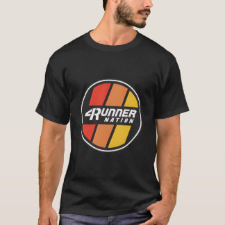 4Runner Nation Trd Stripe Abzeichen T-Shirt