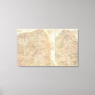 4th5. Epochen Atlanta-Kampagne Leinwanddruck