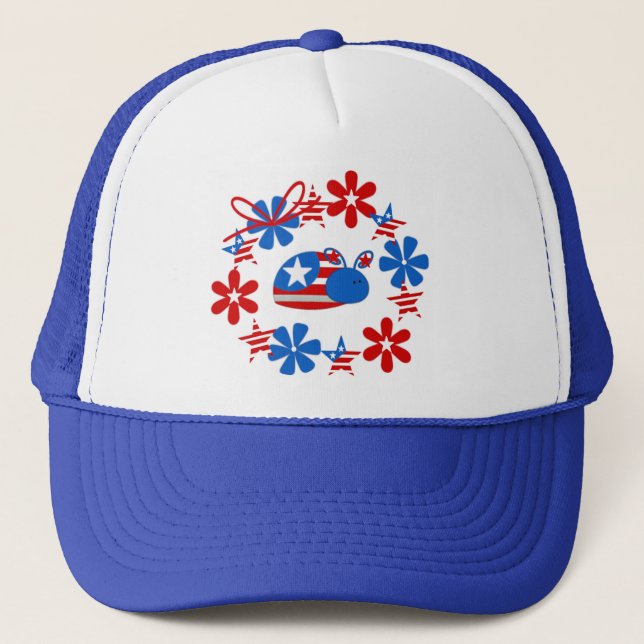 4TH Bug Hat Truckerkappe (Vorderseite)