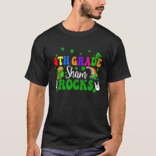 4th Grade Kleeblatts Funny Rock Hands Kleeblatts P T-Shirt