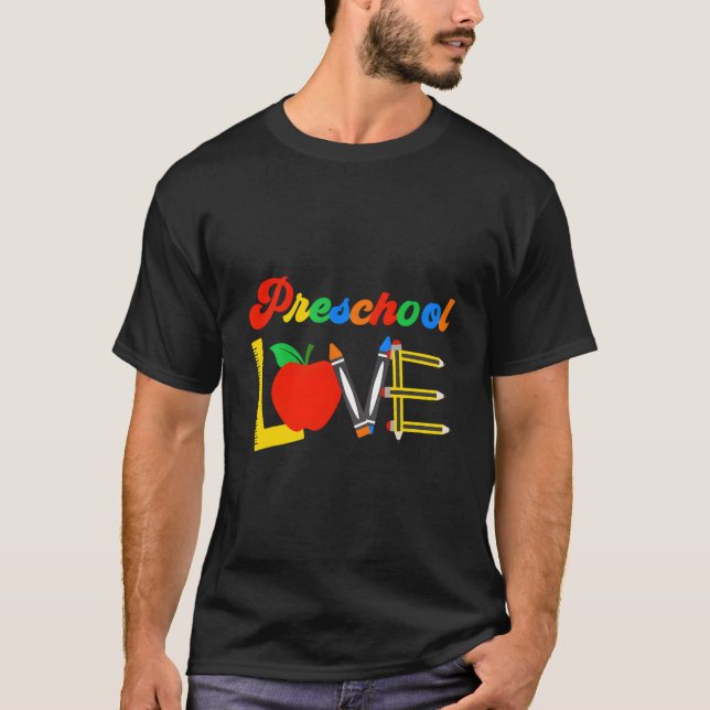 4Th Grade Love Teacher Student Back To School 2023 T-Shirt (Vorderseite)