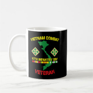 4th Infantry Division - Vietnam Combat Veteran Kaffeetasse