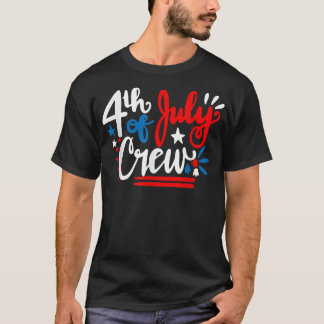 4th Of July Crew Shirt Independence Day Family Mat