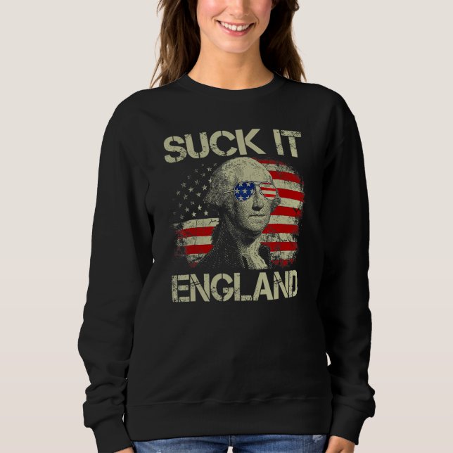 4th Of July I'm Just Here To Bang Fireworks Americ Sweatshirt (Vorderseite)