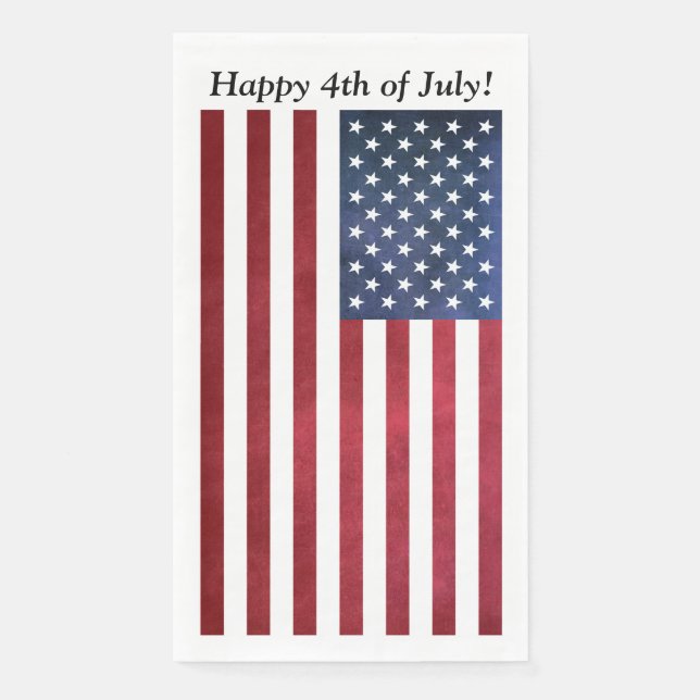 4th of July Party Napkins Serviette (Vorderseite)