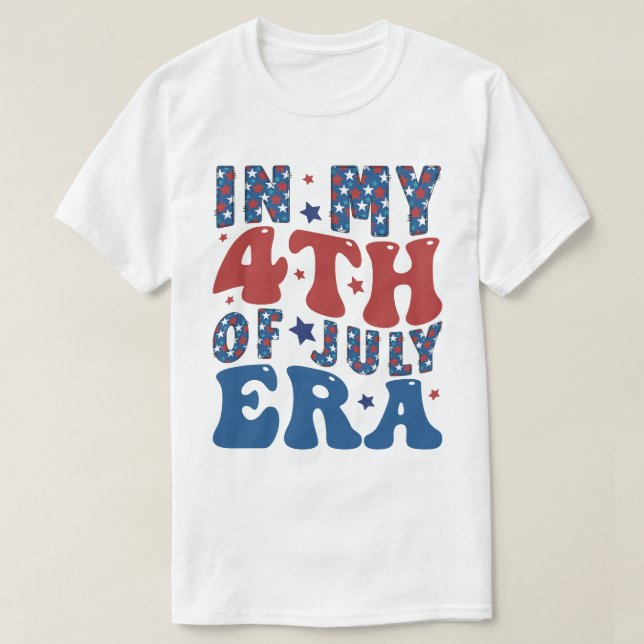 4th of July Shirt Independence Day patriotic (Design vorne)