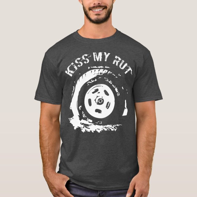 4WD Offroad Funny 4x4 Four Wheel Drive Humor T-Shirt (Vorderseite)