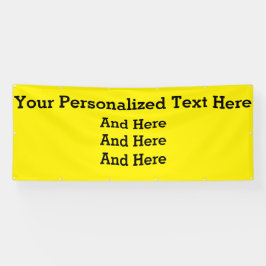 4'x10' Banner für benutzerdefinierte Unternehmen