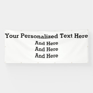 4'x10' Individuelles Firmenschild Banner