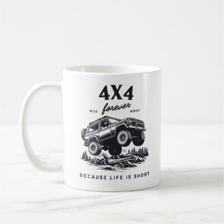 4x4 Off Road “Mud Mode” Adventure Kaffeetasse
