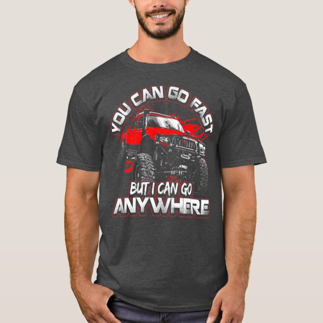 4X4 Off Road Rock Crawler Overland T-Shirt (Vorderseite)