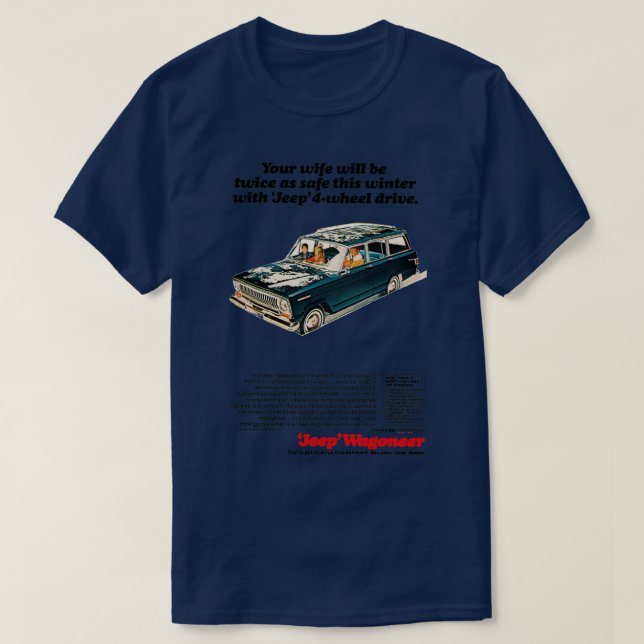 4x4 WAGONEER  T-Shirt (Design vorne)