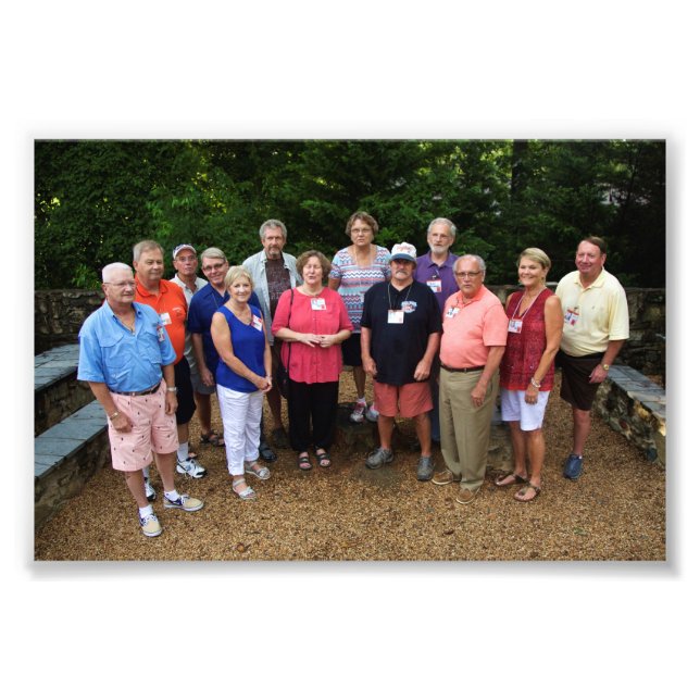 4x6" Burnley-Moran Elementary Group Foto (Vorne)