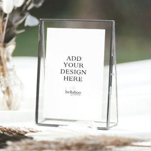 4x6" gedrucktes Zeichen Poster