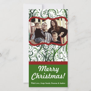 4x8 Weihnachtskarte Feiertagskarte