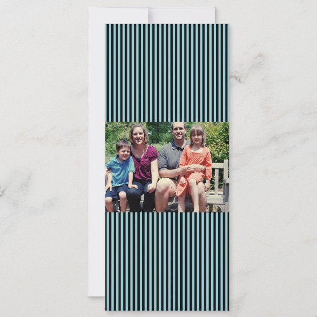 4x9 Foto Weihnachtskarte Feiertagskarte (Vorderseite)