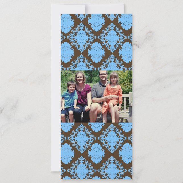 4x9 Foto Weihnachtskarte Feiertagskarte (Vorderseite)