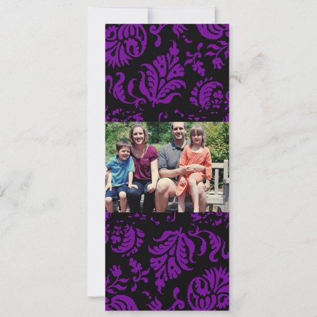 4x9 Foto Weihnachtskarte Feiertagskarte (Vorderseite)