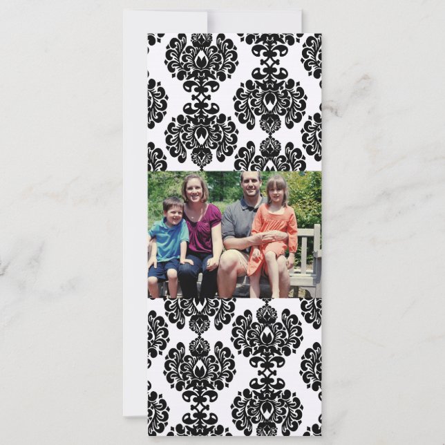 4x9 Foto Weihnachtskarte Feiertagskarte (Vorderseite)