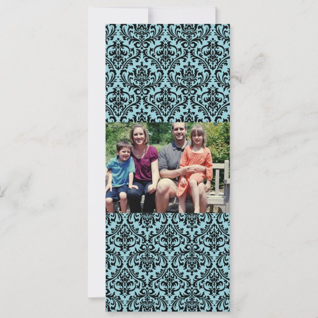 4x9 Foto Weihnachtskarte Feiertagskarte (Vorderseite)