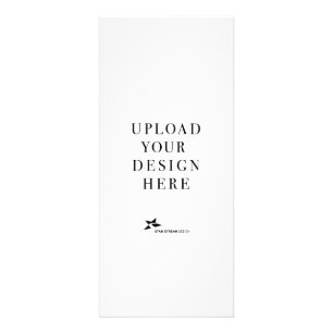 4x9-Portrait-Rack oder Menükarte Werbekarte