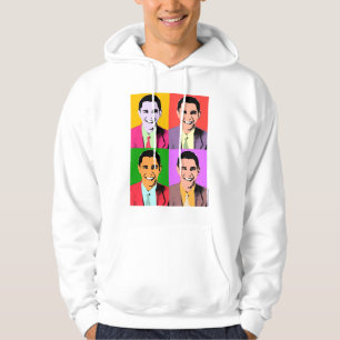 4x Barack Obama Pop-KunstHoodie Hoodie