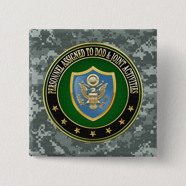 [500] DOD & Joint Activities CSIB Special Edition Button (Vorderseite)