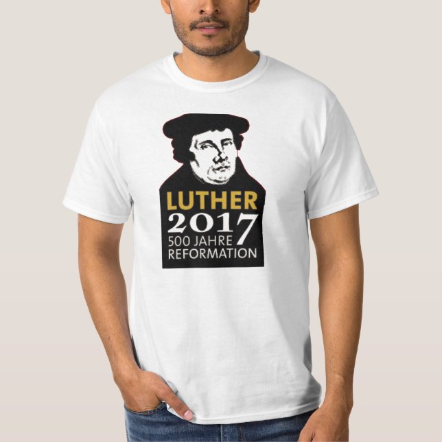 500 Jahre der Reform T-Shirt (Vorderseite)
