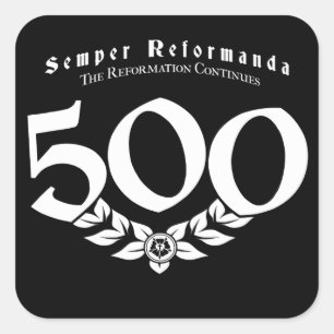 500. Jubiläum Reformation Aufkleber - 6er Packung