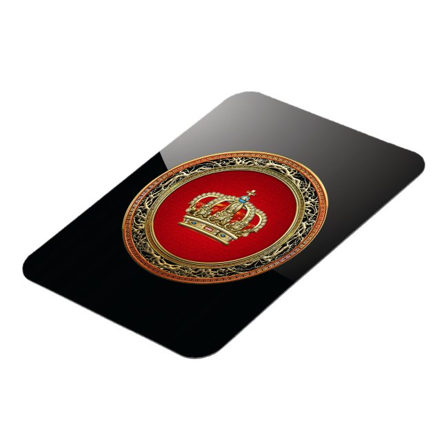 [500] Prinzessin King-Queen Crown [Belg.Gold] Magnet (Linke Seite)