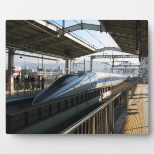 500 Series Shinkansen 新幹線 Bullet Train Fotoplatte